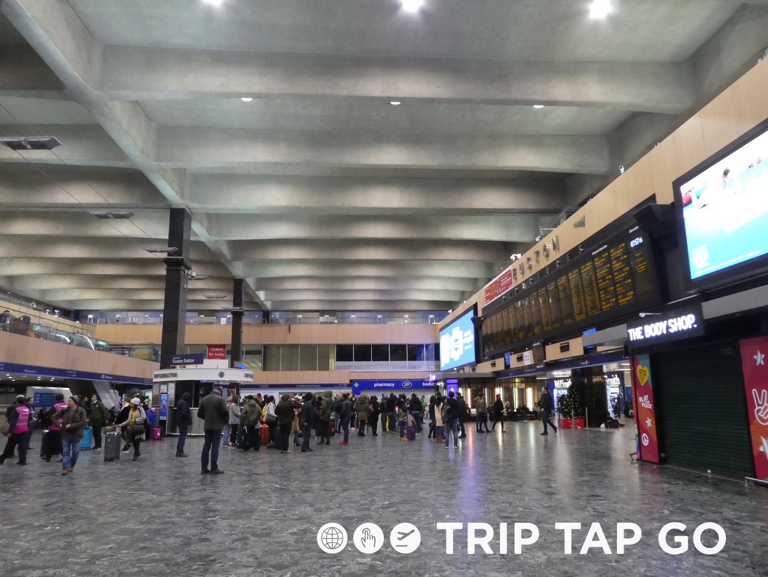 Train Station Guide: Euston Railway Station, London